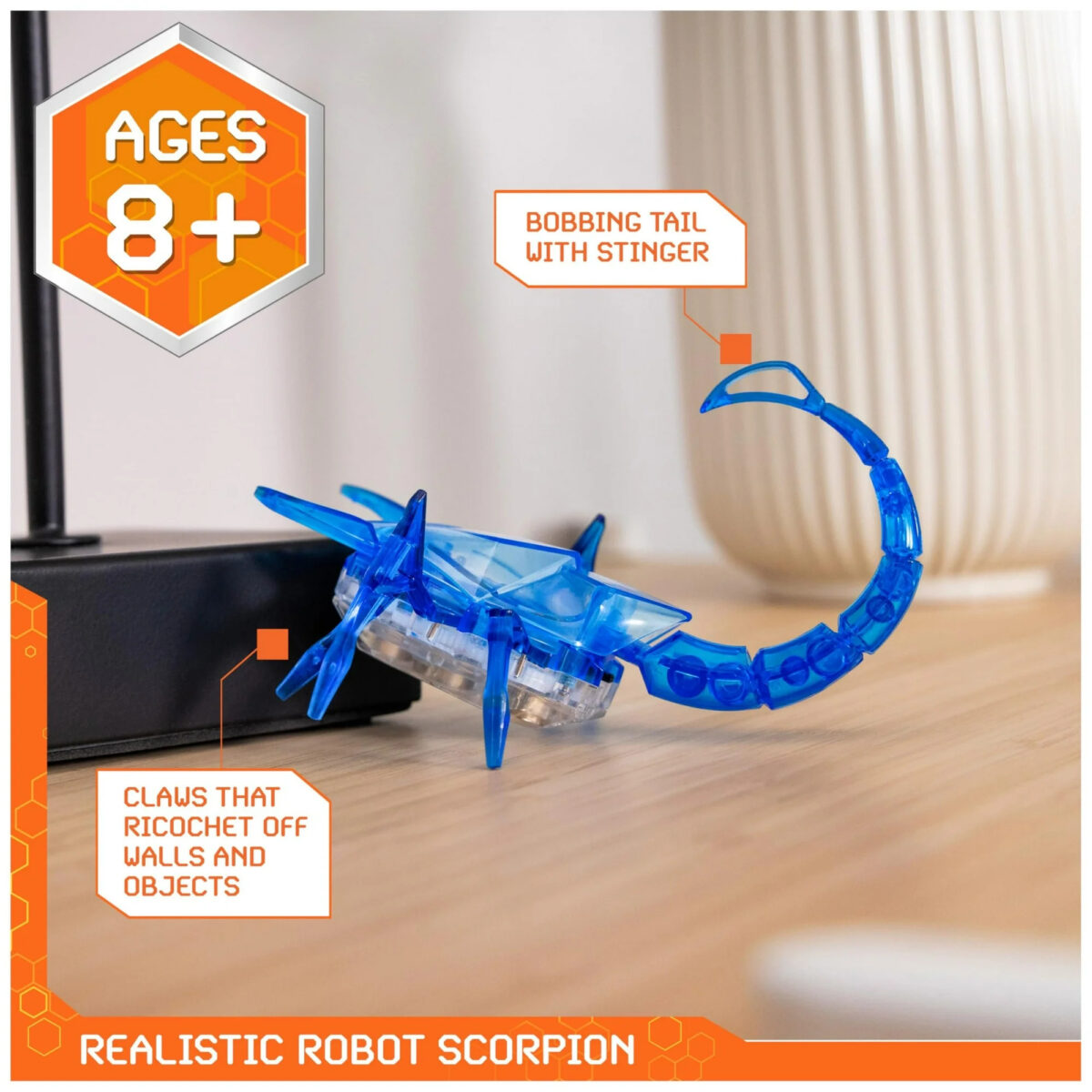HEX BOTS Robotic Scorpion Autonomous Mechanic Scorpion Robot Random ...